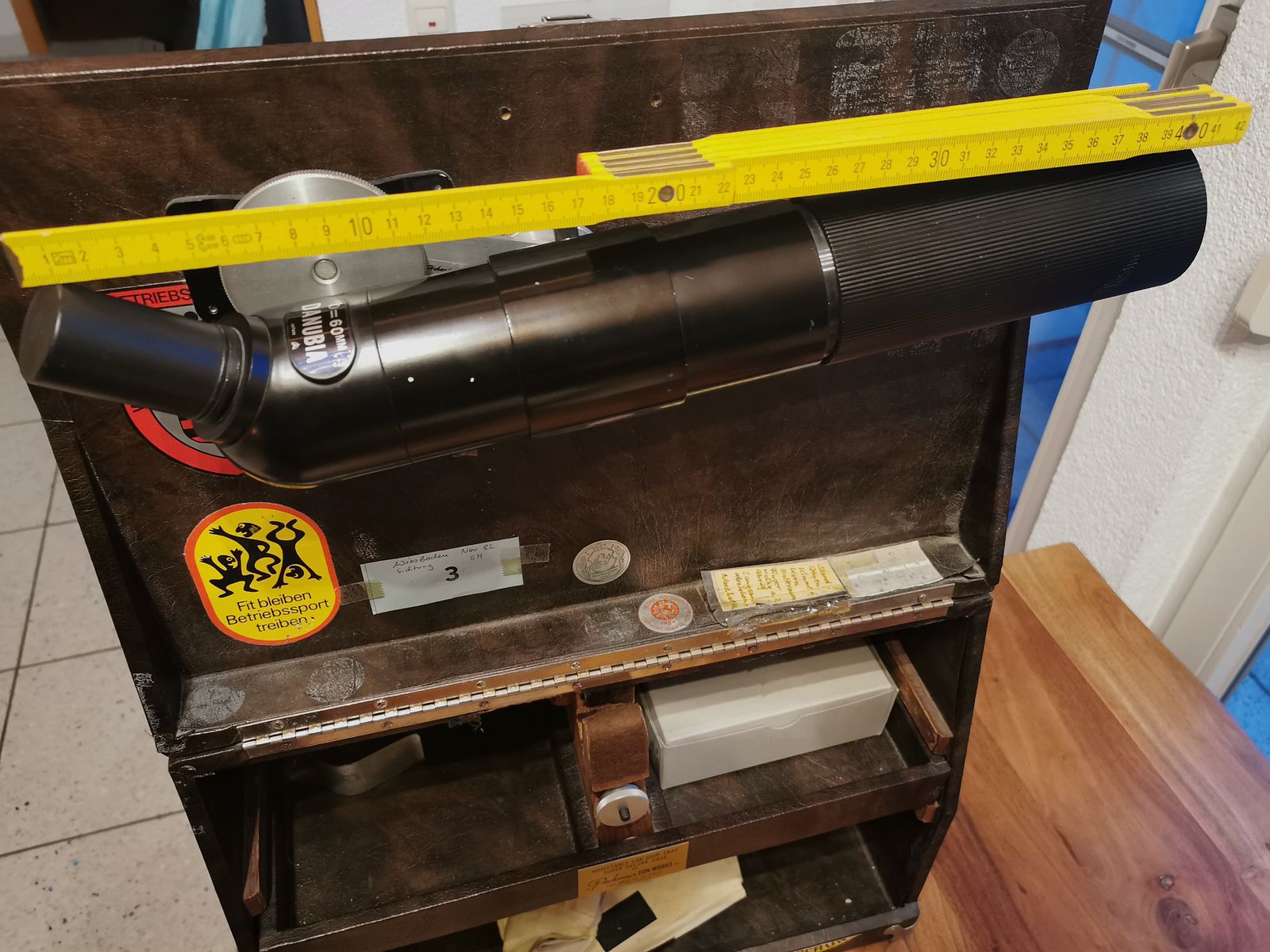 Fernrohr Danubia 60mm