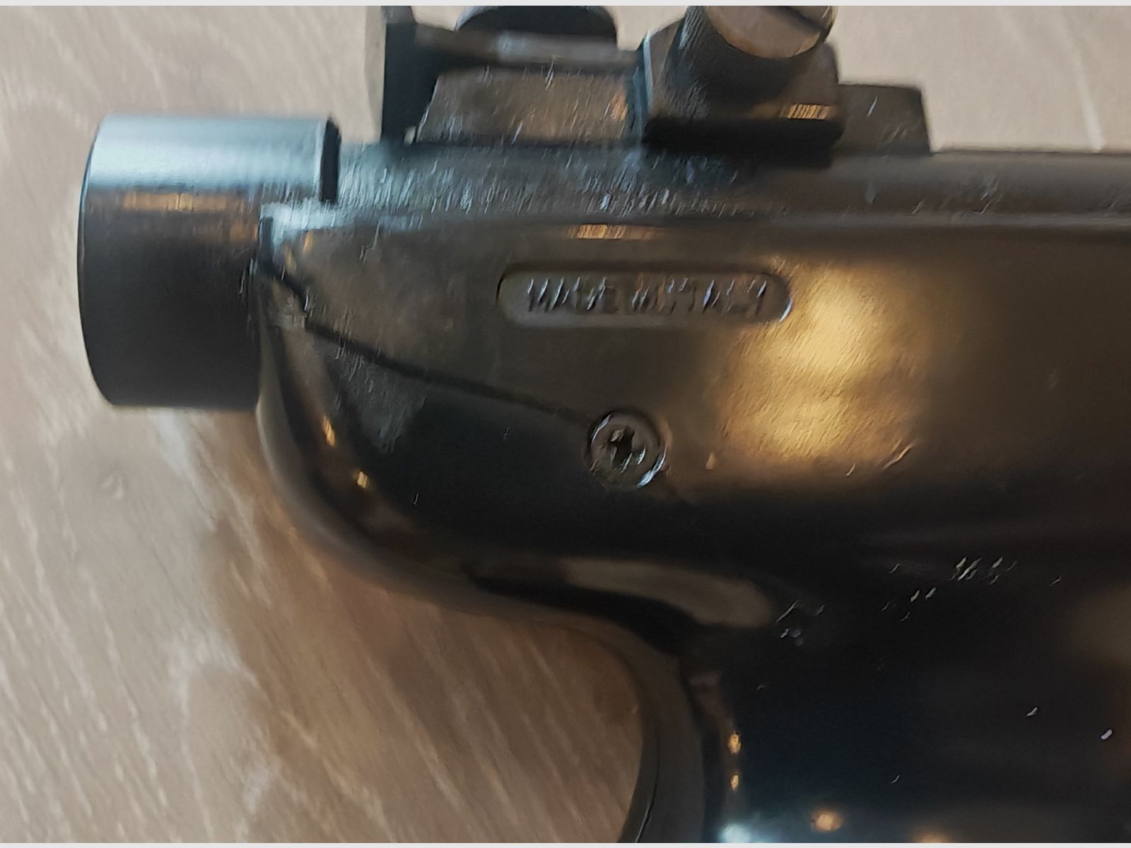 Heirloom, bent barrel air pistol Umarex 4.5mm