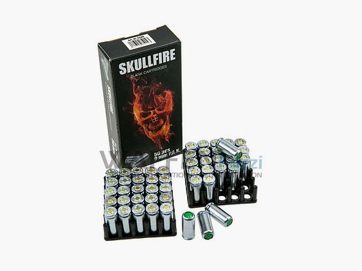 Skullfire 9 mm P.A.K. 50 schoten
