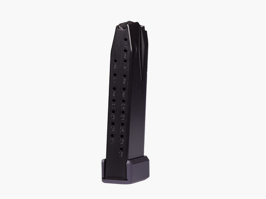 Walther PDP Magazin 18 Schuss, Aluboden schwarz für PDP Compact mit Low-Profile Magwell, PPQ M-Series