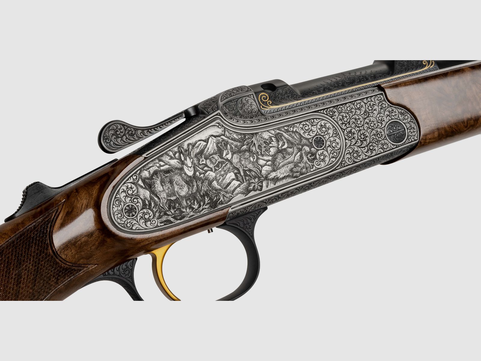 Die K95 Golden Mountain Hunting - ein Original aus dem Blaser Custom Shop im Kaliber .270 Win