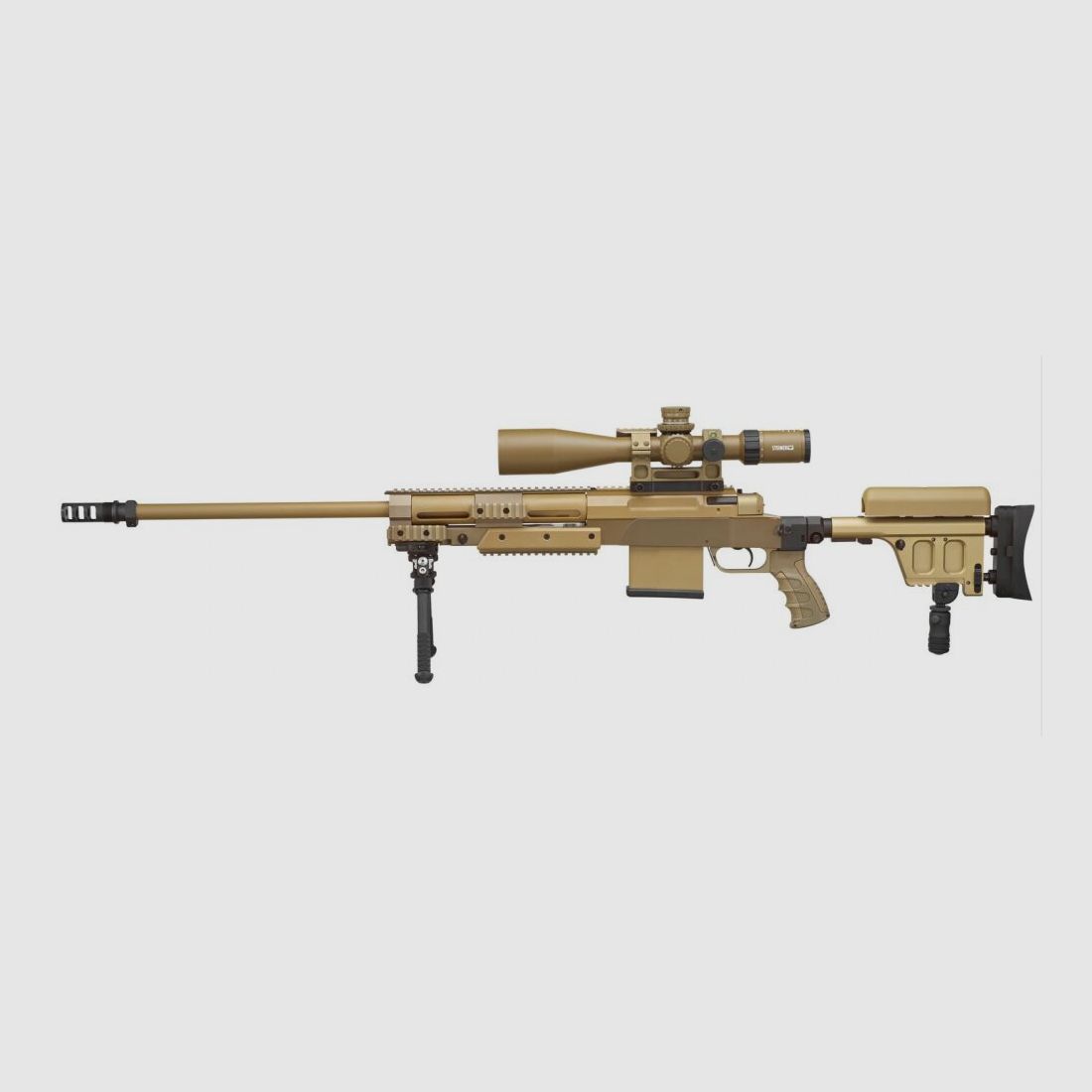 Haenel RS9 mit Steiner M5 XI 5–25x56 MTC LT MSR-2 u. Zubehör
