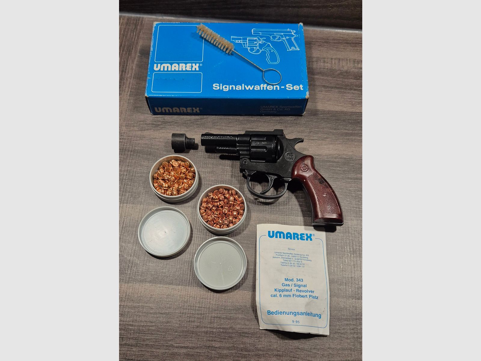 Umarex Modell 343 Schreckschuss Revolver 6mm Flobert Platz  ***wenig gebraucht***