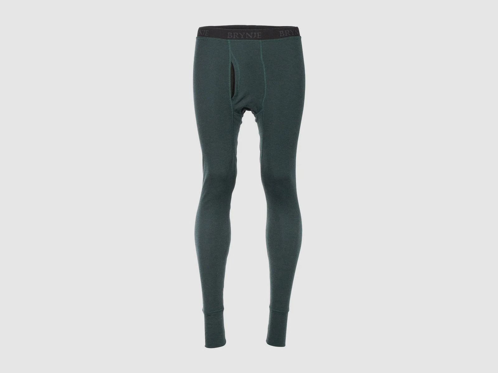Brynje Brynje Thermohose Arctic Double lang mit Eingriff oliv