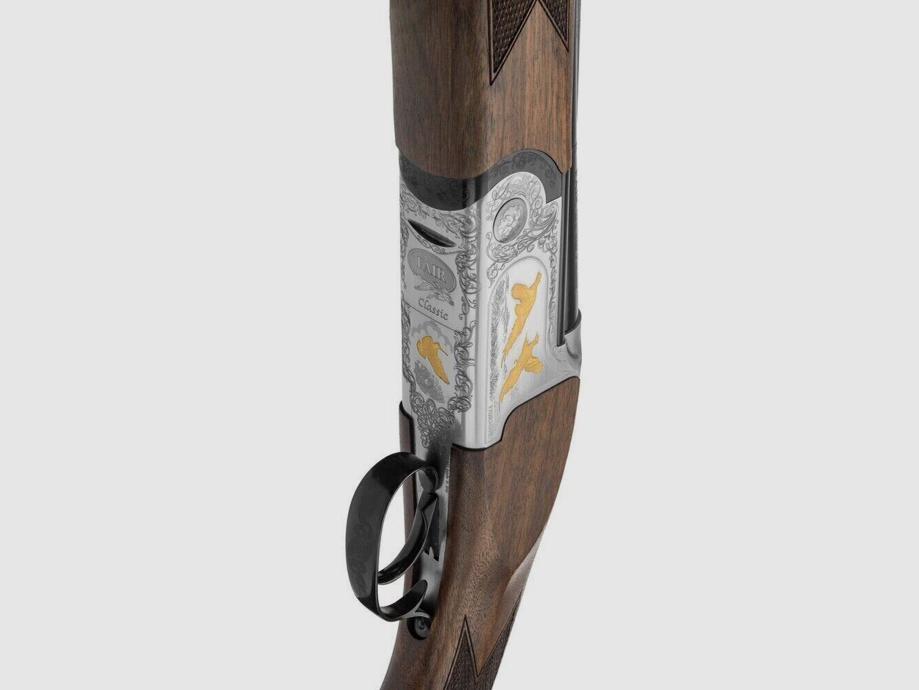 Fair Classic Jagdflinte Acier Silver – Ejektoren – 12/76 – Doppelabzug, Bild 7 von 7