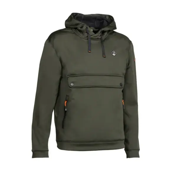 Khaki Hooded Sweatshirt Percussion