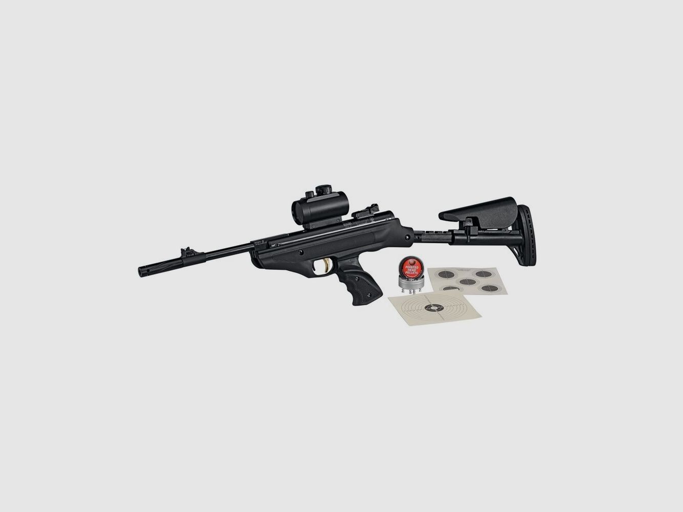 Mercury air pistol 25 Super Charger Tactical complete set