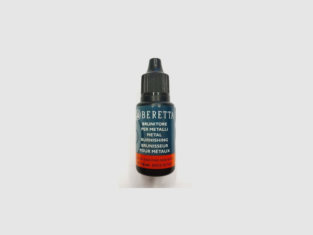 BERETTA BRUNITOR METÁLICO NEGRO - 18 ML, imagen 2 de 2