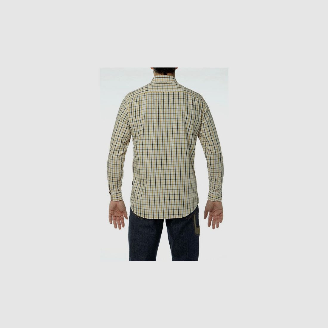 BERETTA CAMICIA DIP DRY LU21 7549 289 GIALLA/MARRONE, immagine 4 di 6