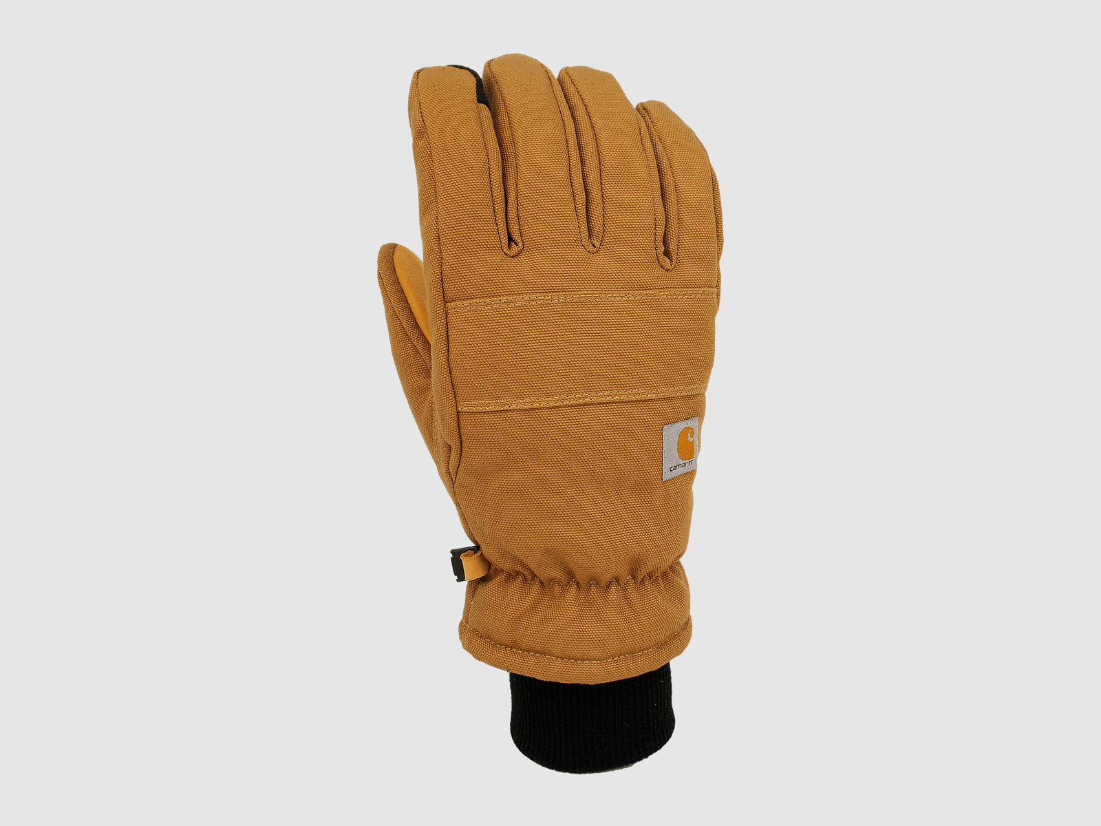 Carhartt Insulated Duck Touch-Sensitive Knit Cuff Glove Men Carhartt Brown S