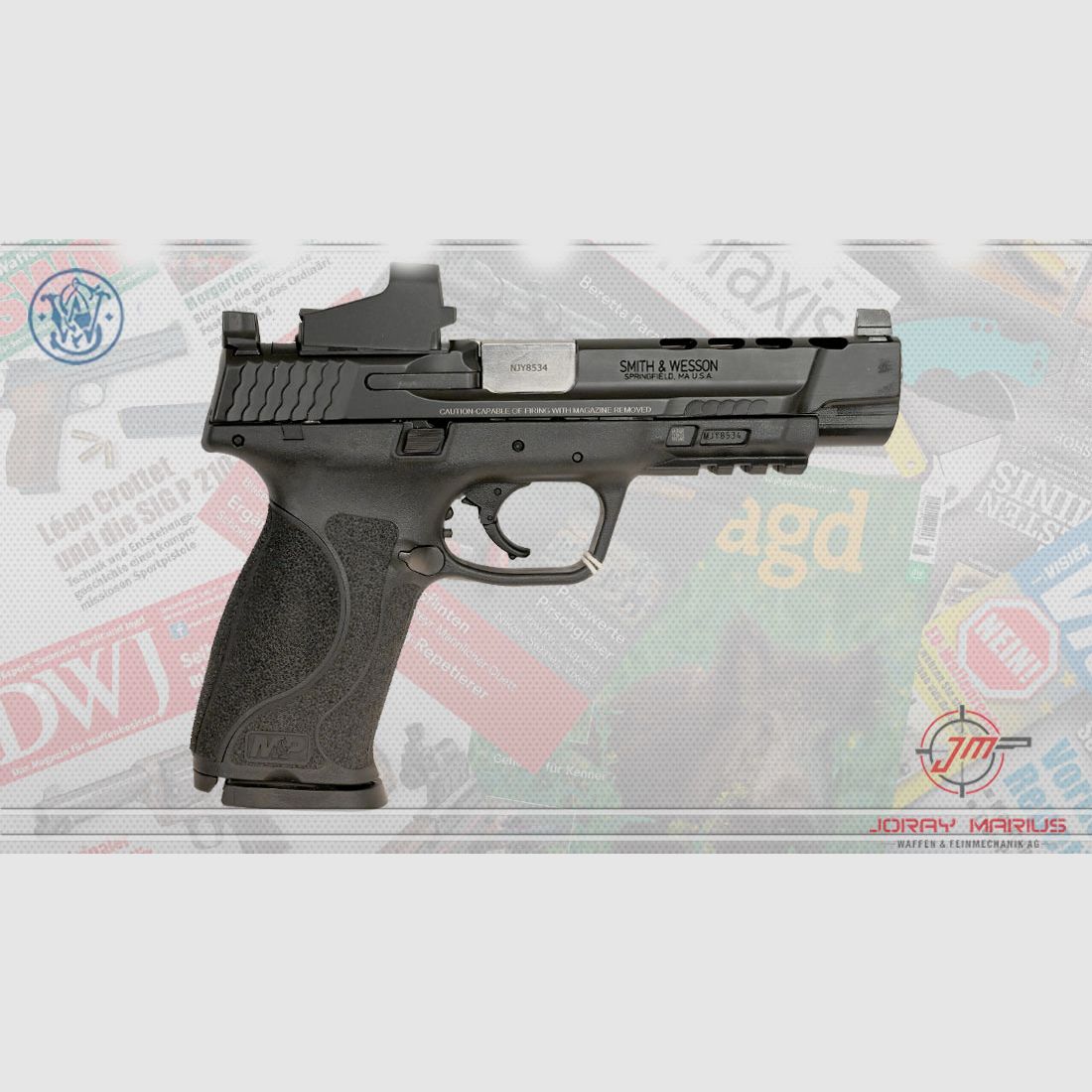 S&W M&P9 M2.0 Performance Center 9mm Para 5″