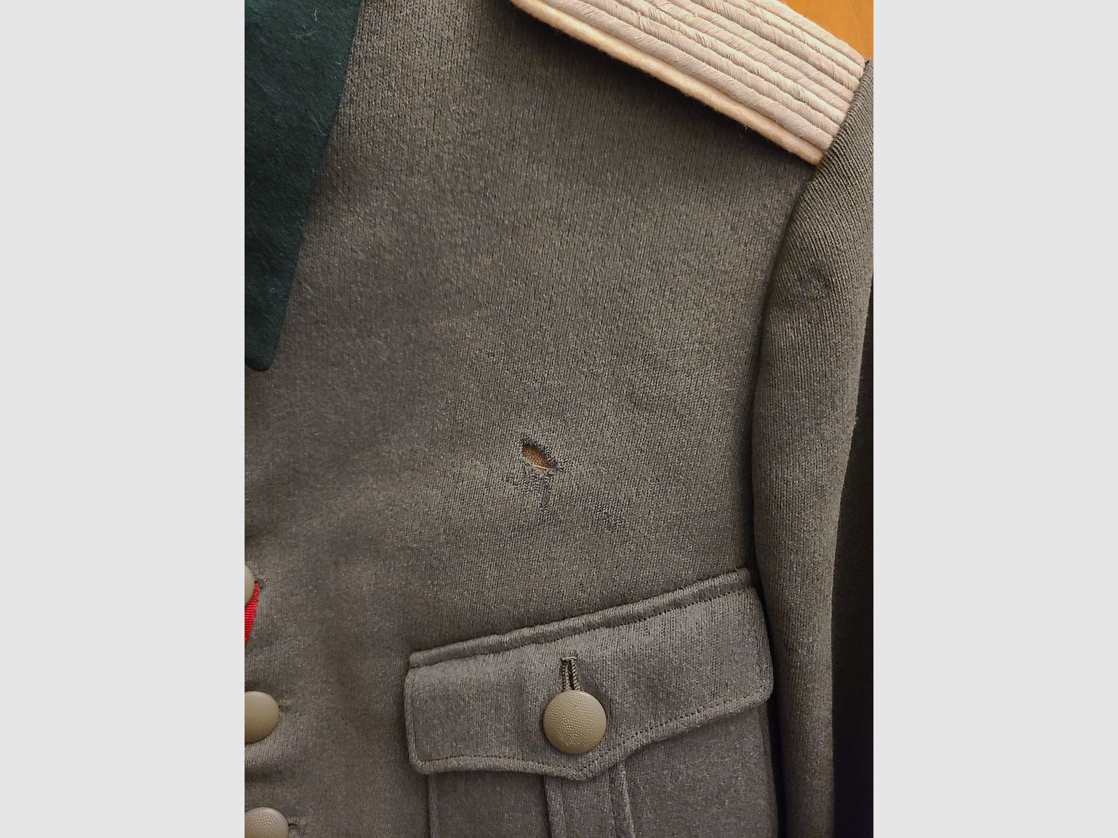 Uniforme Wehrmacht chaqueta 100% original hallazgo de desván