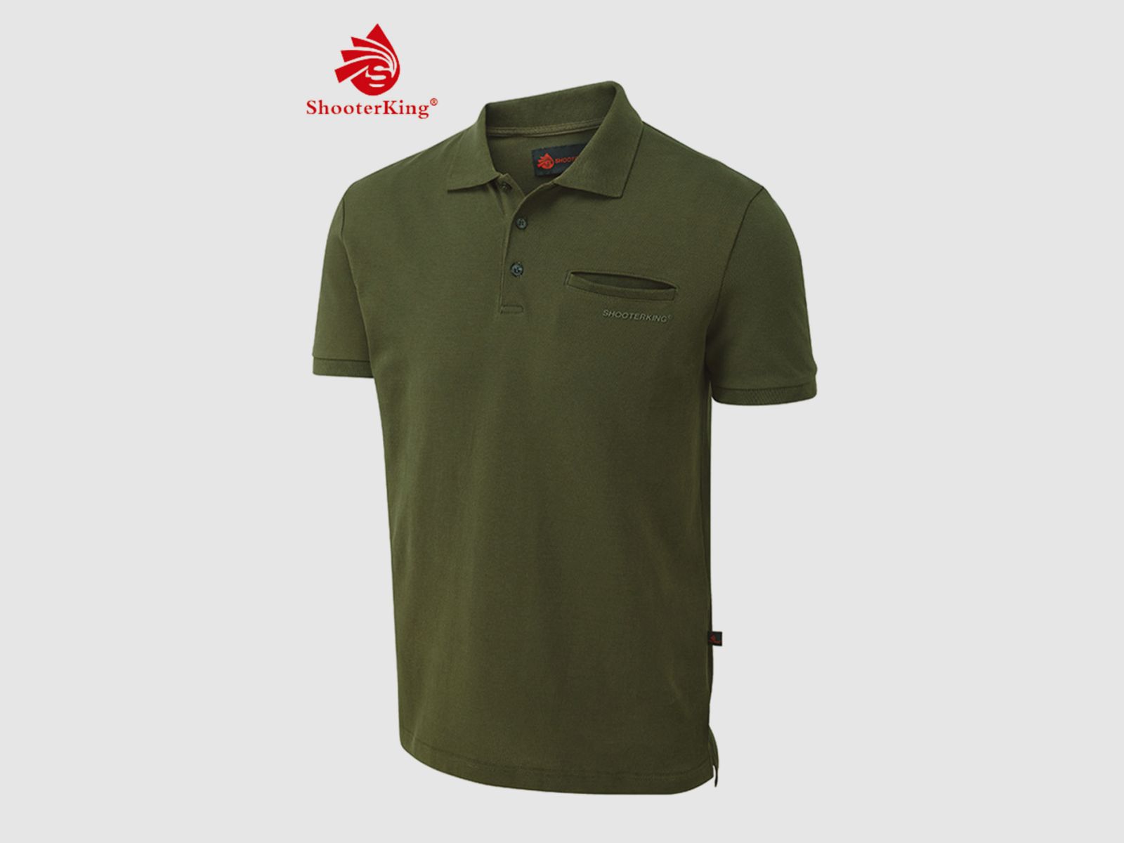 Camisa Polo SHOTERKING Juego Verde