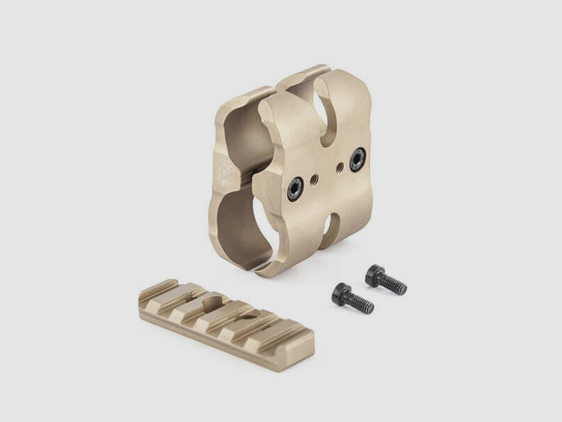 Toni System Tactical Barrel Clamp 12 Gauge - Sand