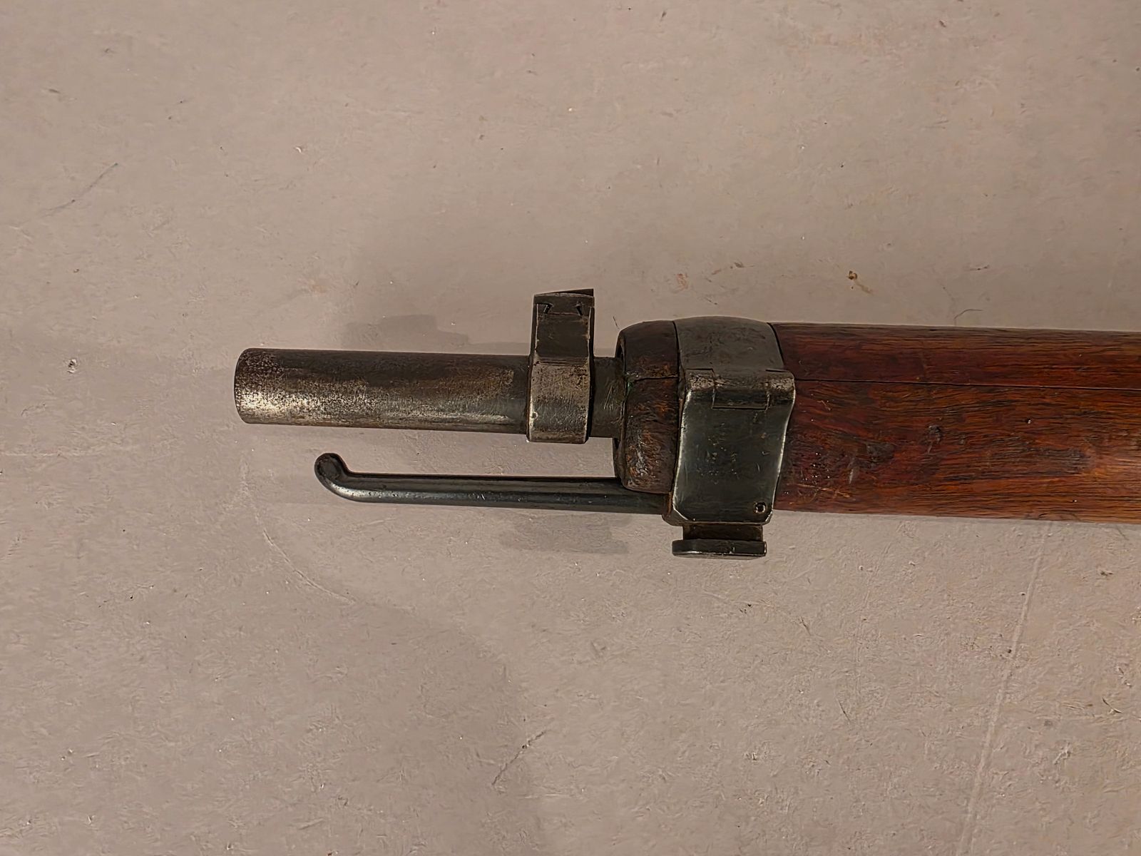 Oryginalny szwajcarski karabin 31 (K31), kaliber 7,5x55, bez zamka