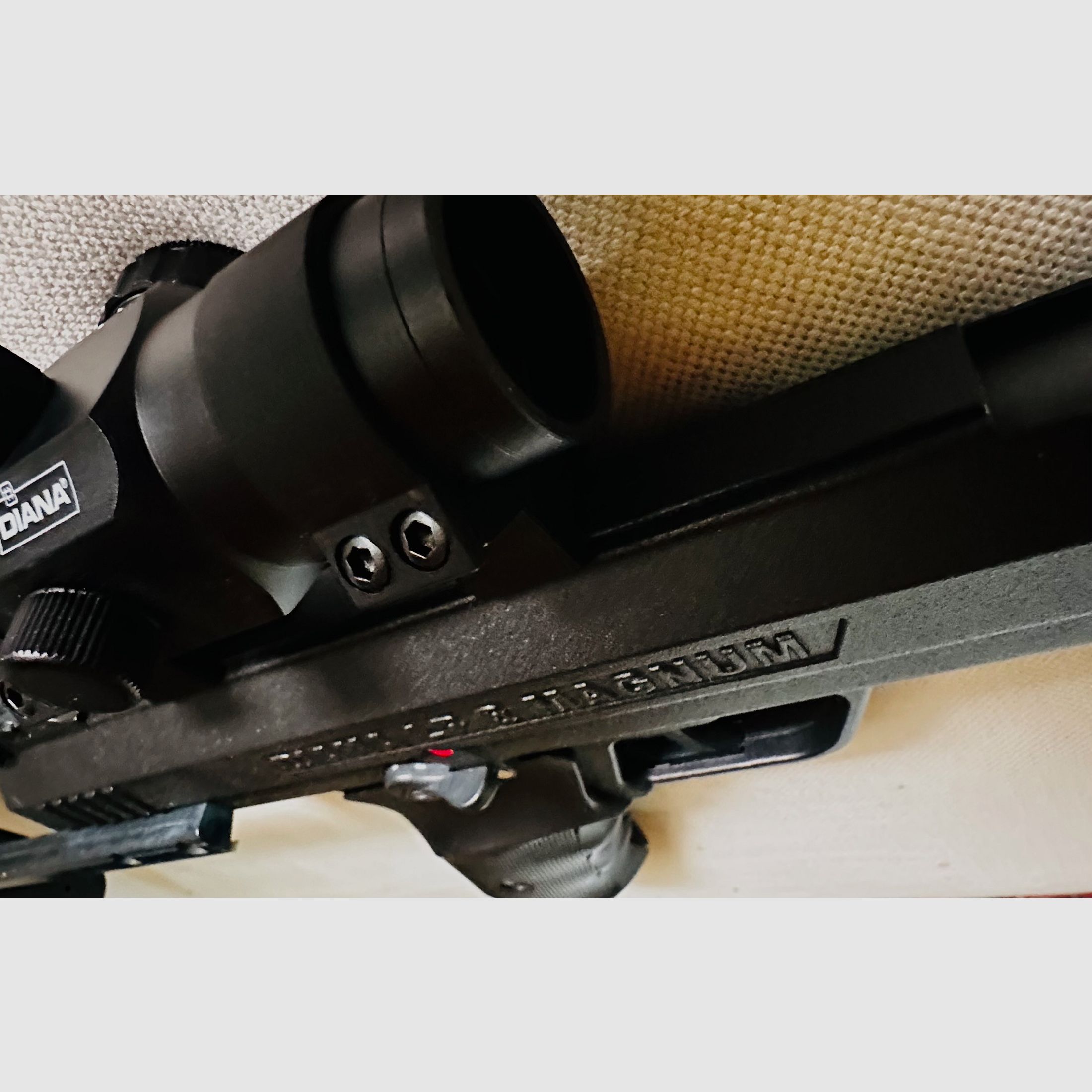 Diana LP 8 MAGNUM TACTICAL LP SET como nuevo
