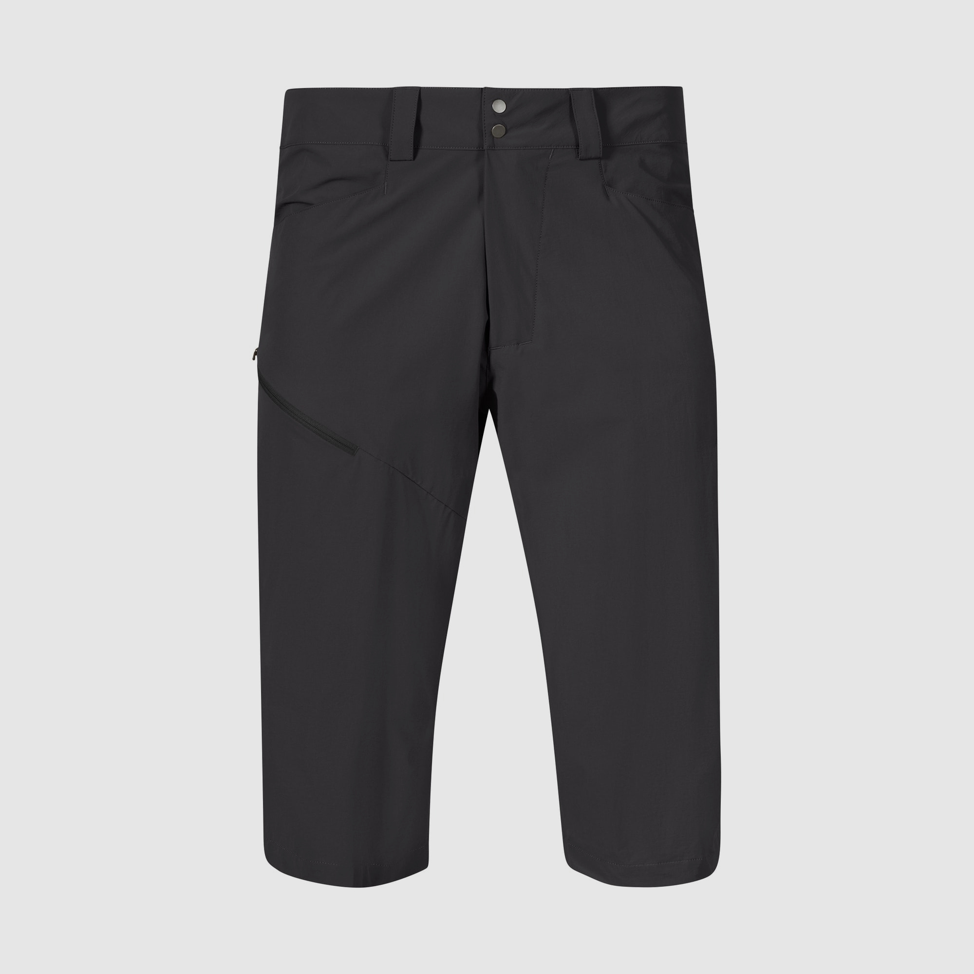 Bergans Vandre Light Softshell Lange Shorts Heren Donker Schaduw Grijs 46