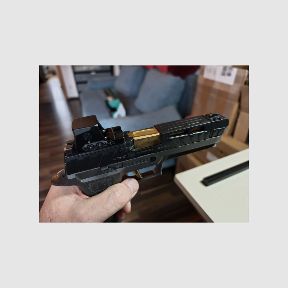 Sig Sauer P320 Spectr Comp. mit Rotpunkt Romeo