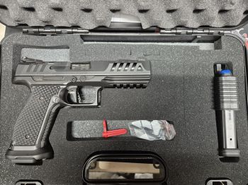 Walther PDP FS Steelframe Match 5" Black Ribbon