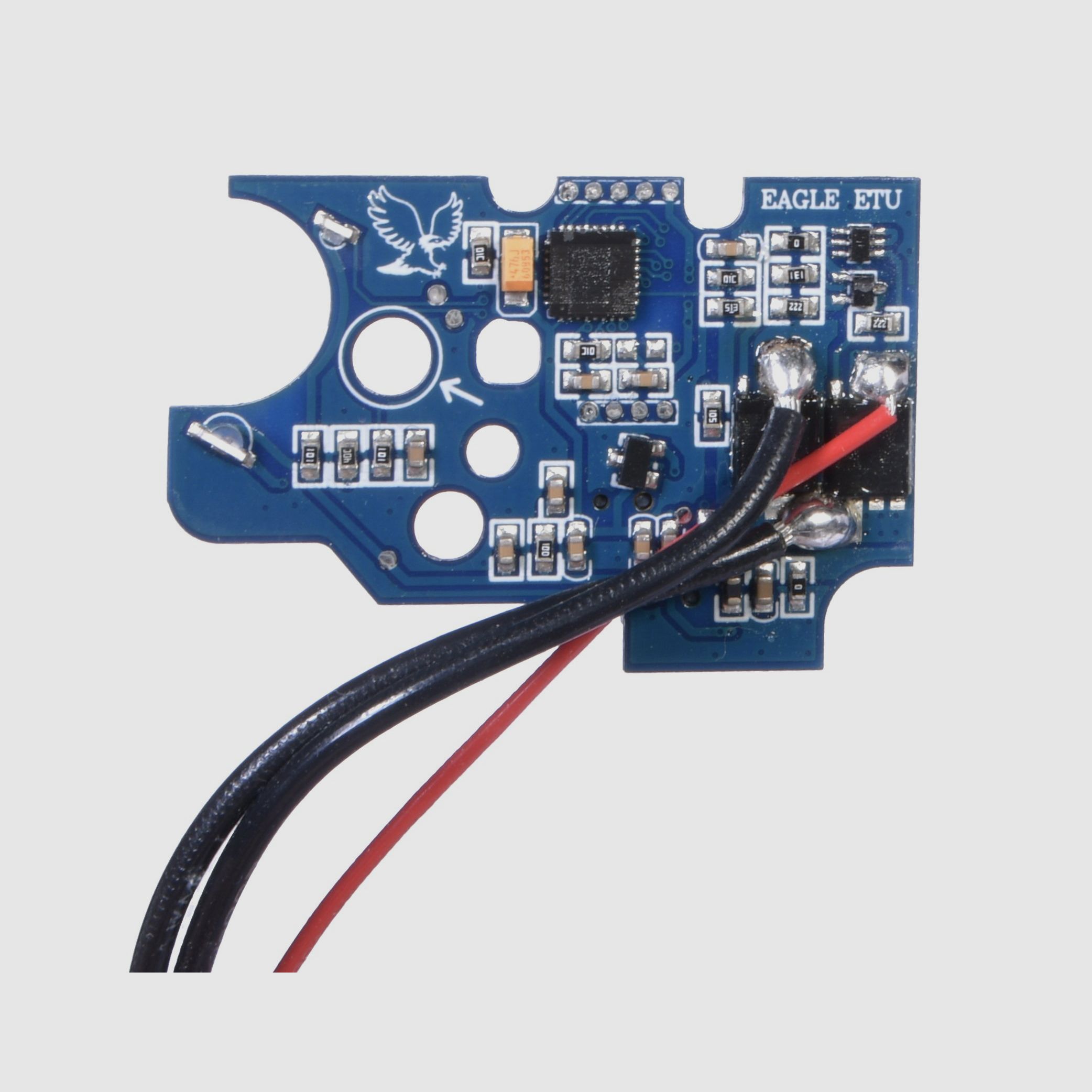 Airsoft ETU/EFCS "EAGLE control Unit" met Speedtrigger, Semi-versie, voor S-AEG (DeltaArmory)