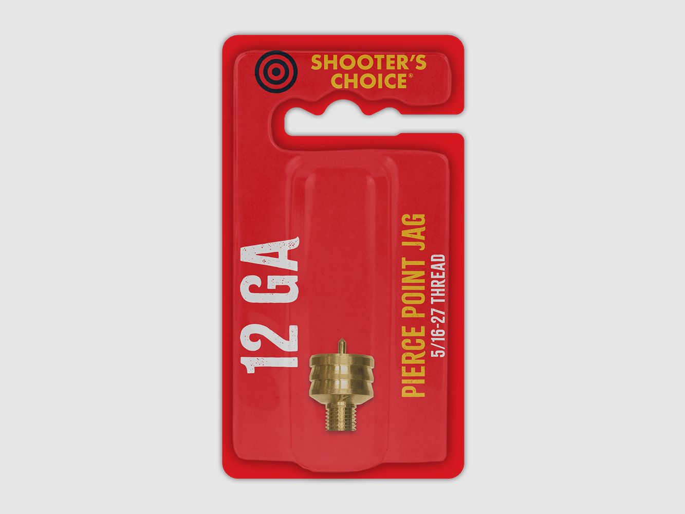 Shooter's Choice Patch Tip .12 Gauge – 5/16-27 (Adapter for 8-32 required) (SHF-J12)