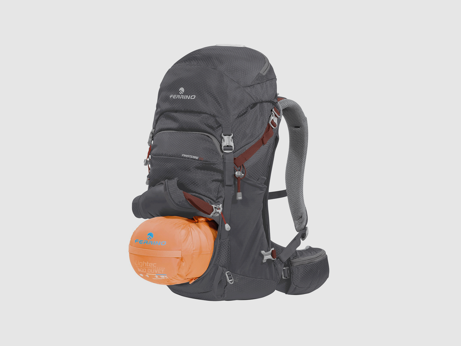Backpack – FERRINO – FINISTERRE 28 Dark Grey, image 7 of 7