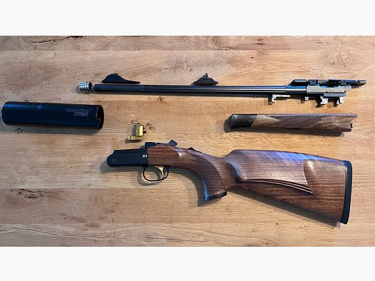 Merkel K5 Extreme  Kal. .308.win. Hausken JAKT XTRM JD 184 MK II Cal. 30 und die Dentler Grundmontage. 