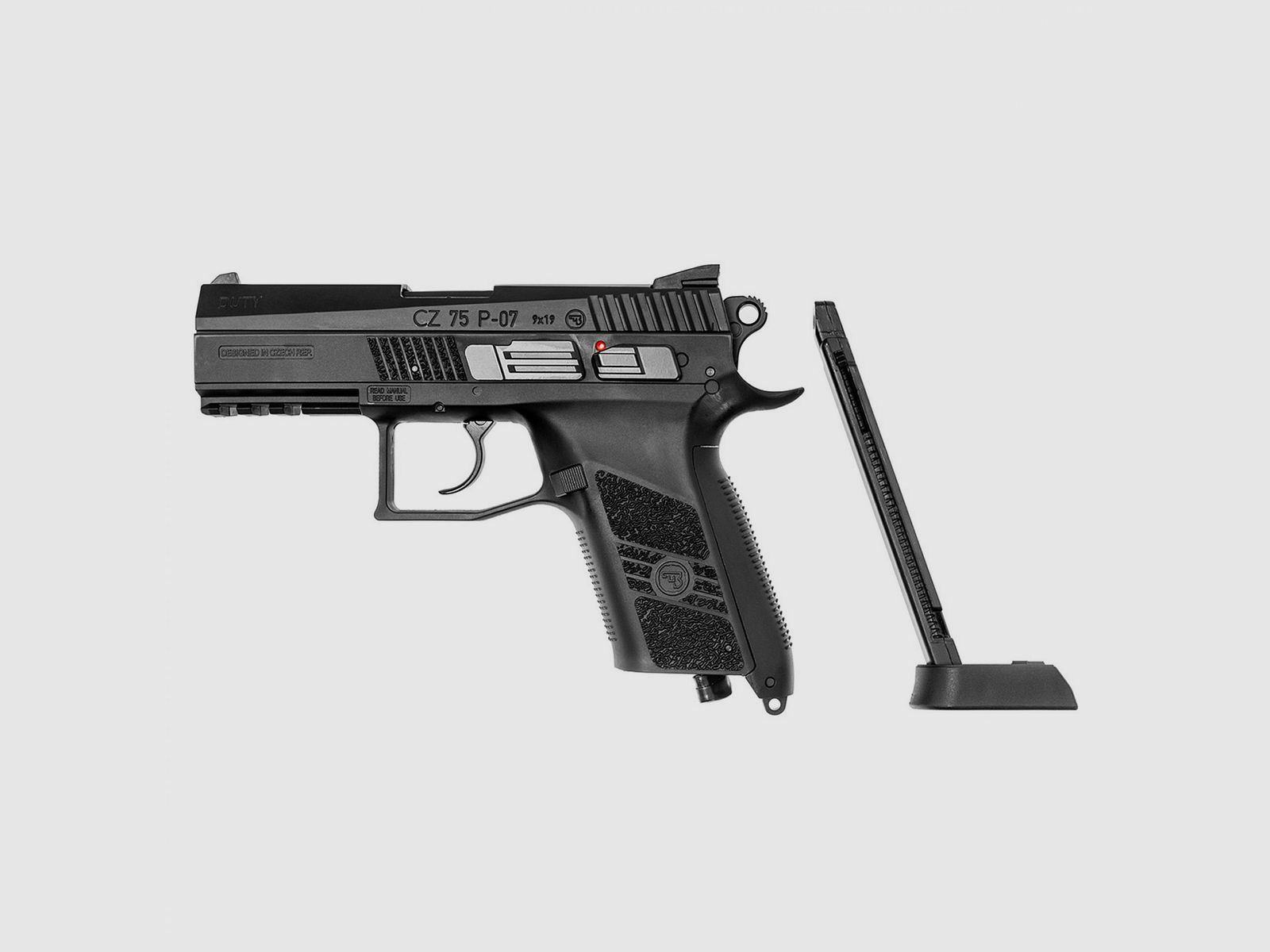 Luftpistole CZ 75 P-07 Duty Blow Back 4,5 mm, Bild 10 von 12