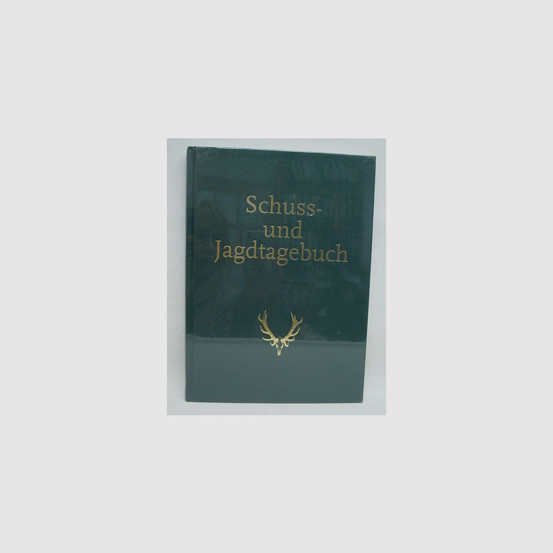 Schuss- und Jagdtagebuch A4 - grünen Leinen, 128 Seiten
