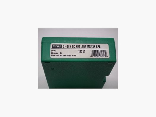 RCBS 3 DIE TC STAALSET 357 M/38SPL