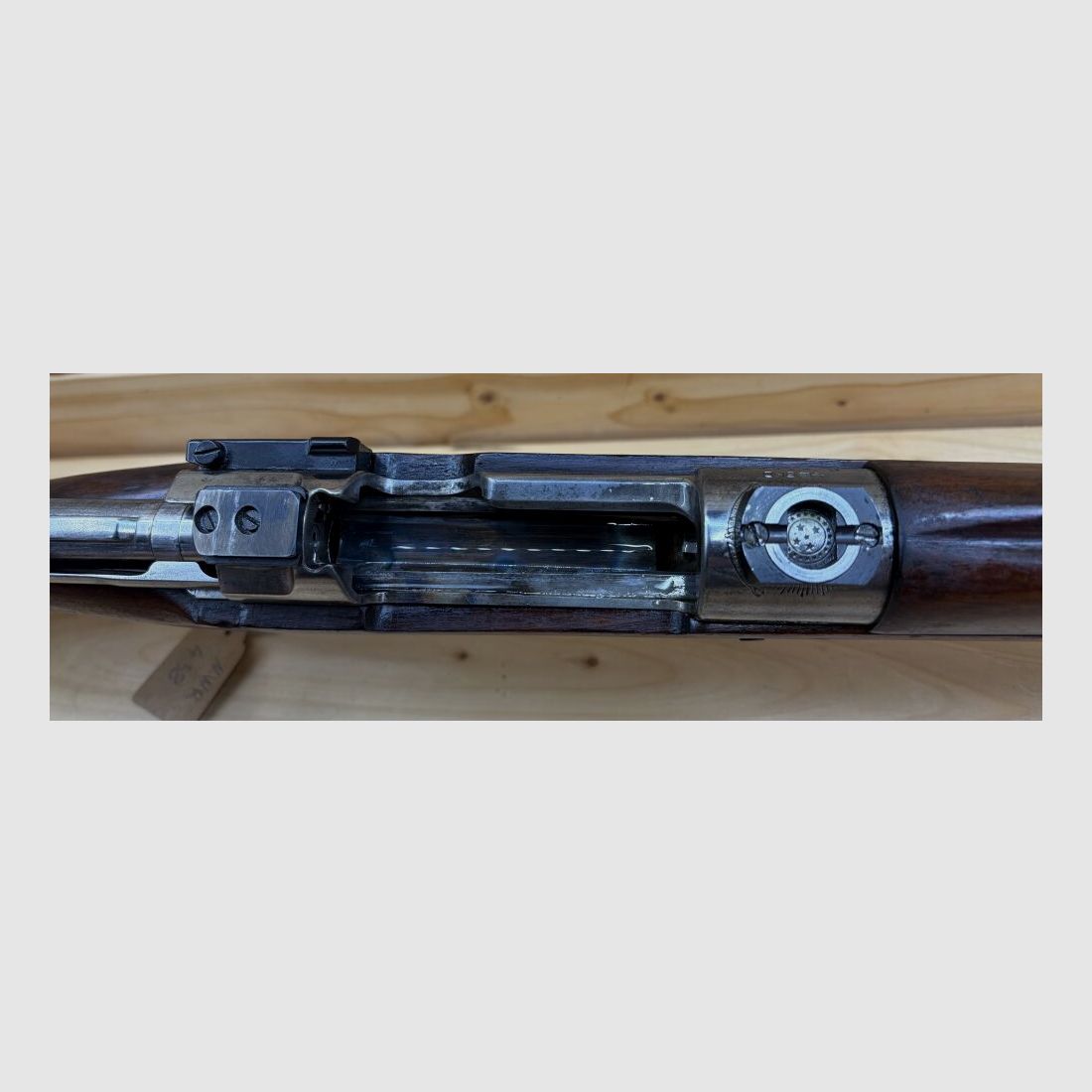 Einzellader DWM Mod. 1908 "Brasilien - Mauser 7x57 mit Schwenkmontagebasen 7x57