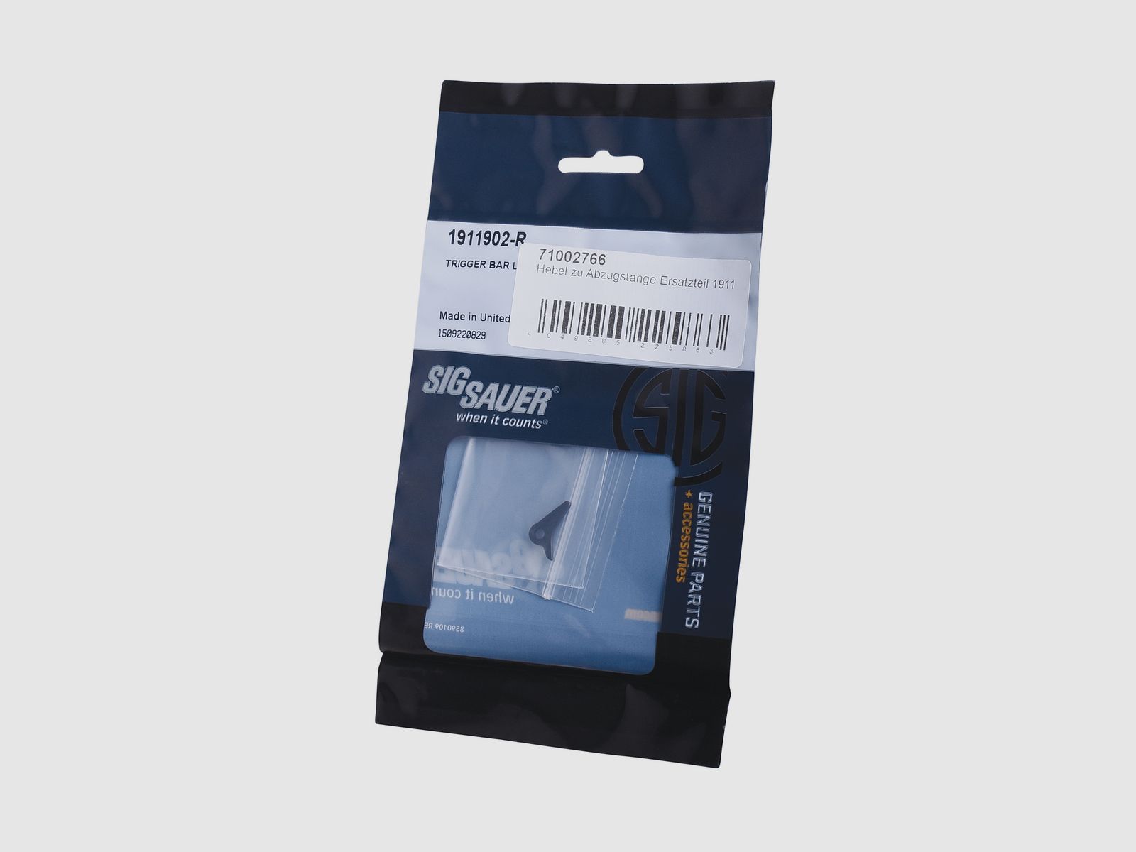 SIG SAUER 1911 lever for trigger rod