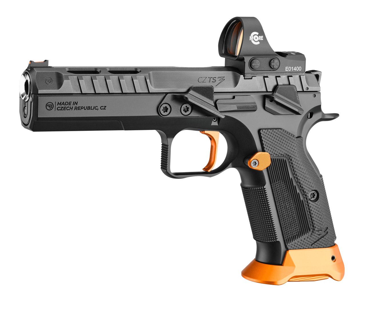 CZ – Pistolet / TS 3 / Pomarańczowy / 9mm / 20 strzałów, zdjęcie 5 z 5