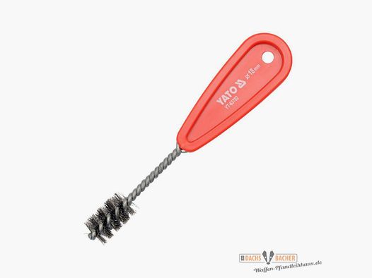 Rohrbürste Ø 18 mm rostfrei Rundbürste Rohrreinigungsbürste YATO