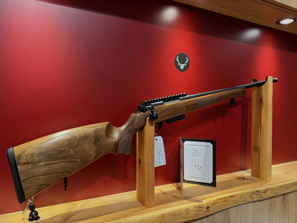 Anschütz 1771 D G-15x1 Niemiecka kolba, 51cmLL, bezpośredni spust