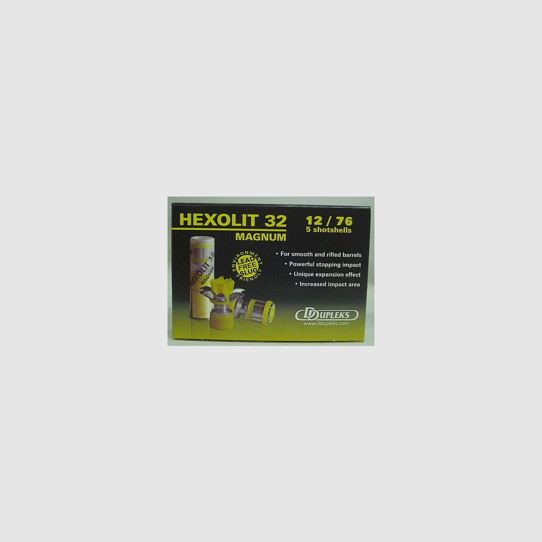 Hexolit 32 12/76 Expans. Slug - bleifrei, 32g/495gr (a5)