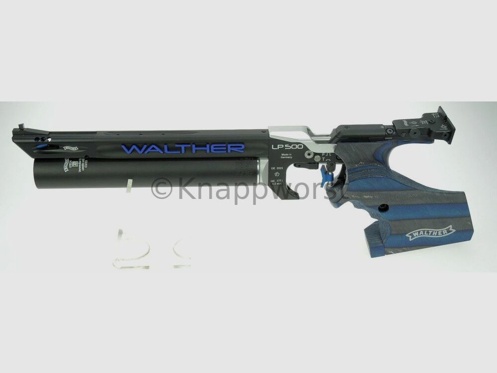 Walther LP500 Expert Blue Angel right size M