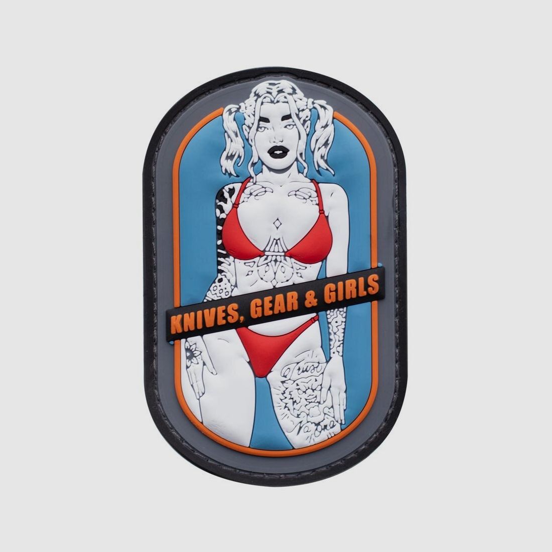 Zombie Girl PVC Patch