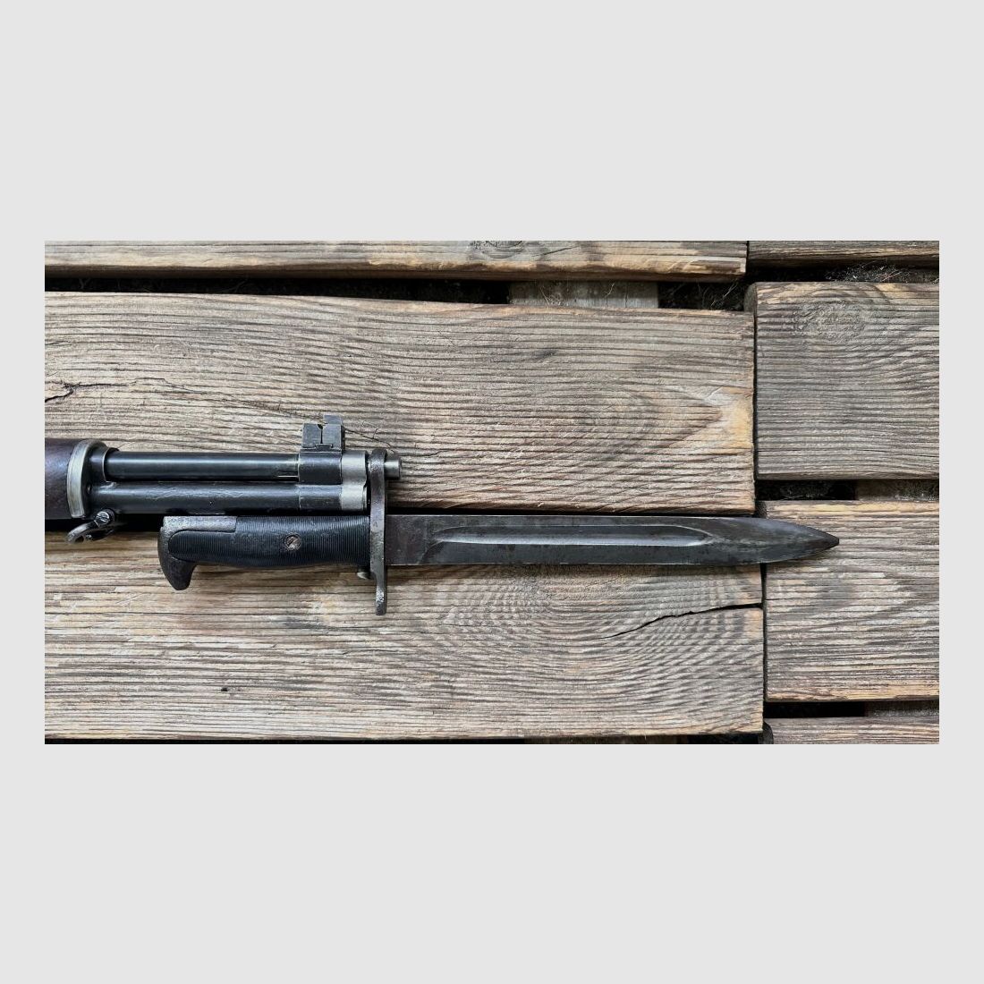 Garand Mod. US - M1 Juni 1942 Originalzustand mit Bajonette US 65 .30-06Spring
