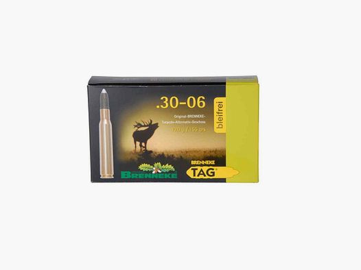 Cart. Brenneke Cal. 30-06-155gr TAG 20un