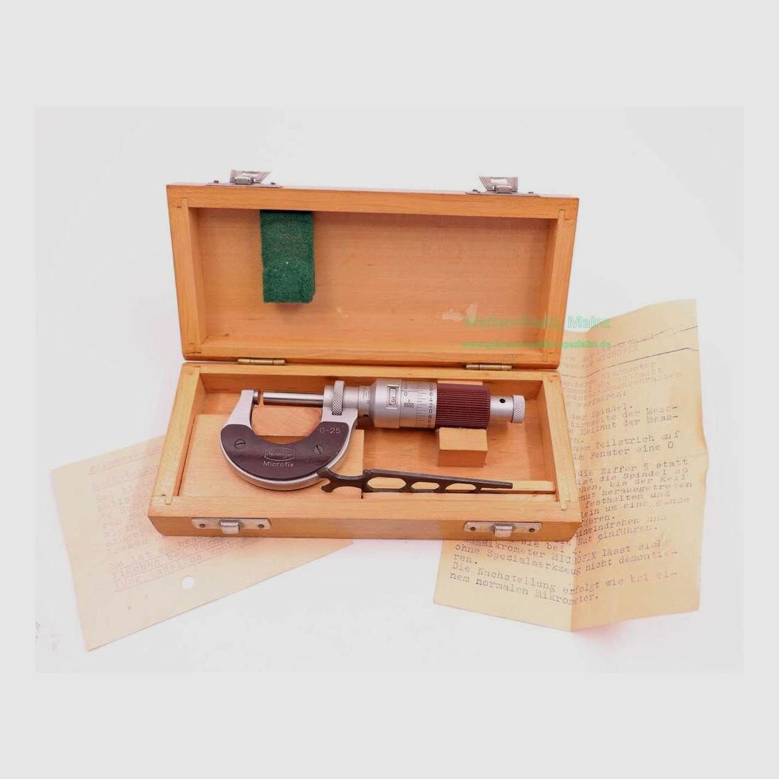 Divers fabricants de jauges à vis Microfix 0-25mm