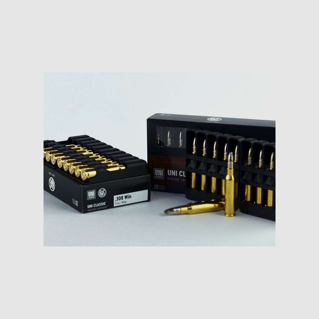 RWS .308 Winchester, UNI-Classic 180grs 1 verpakking (20 schoten à €3,49 per stuk)