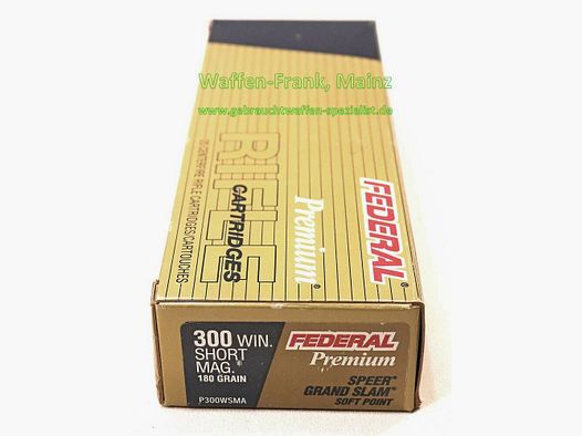 Federal / USA Büchsenpatronen Premium .300Win Short Mag