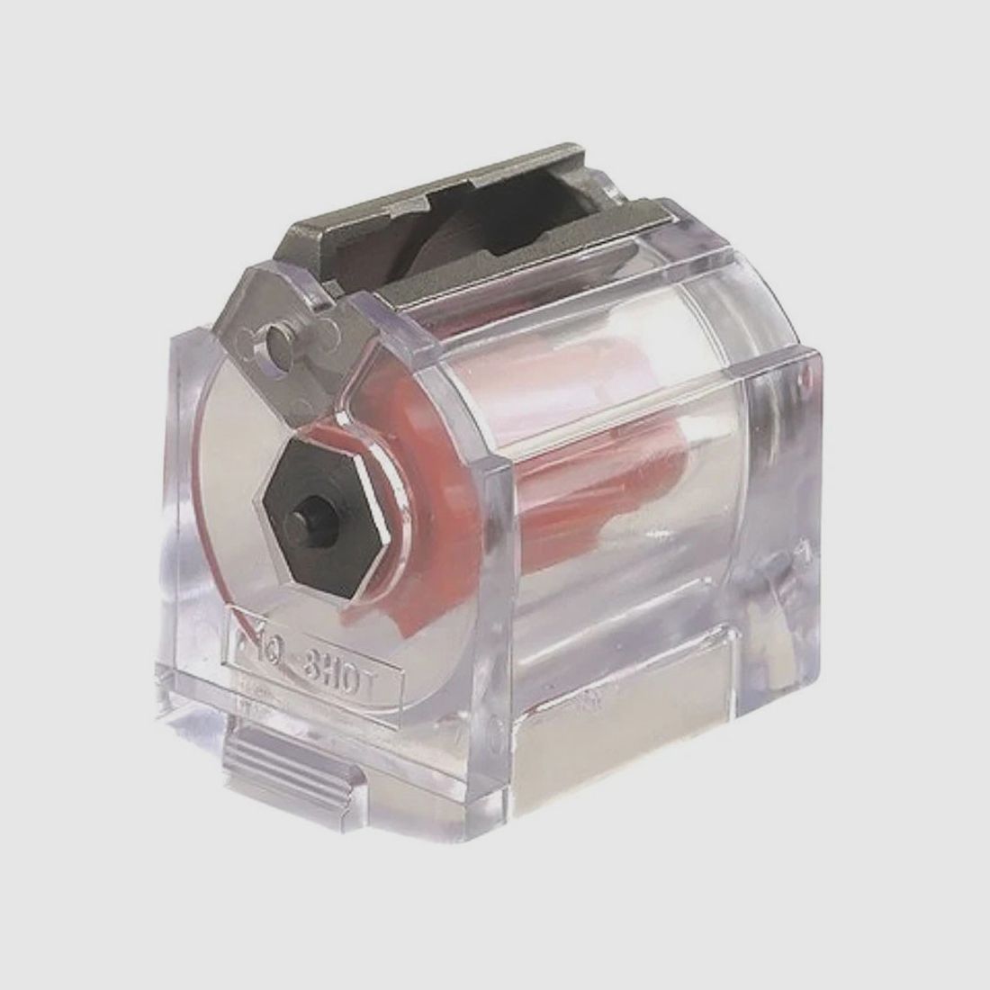 Transparenter RUGER Rotationsmagazin 10R – 22 LR