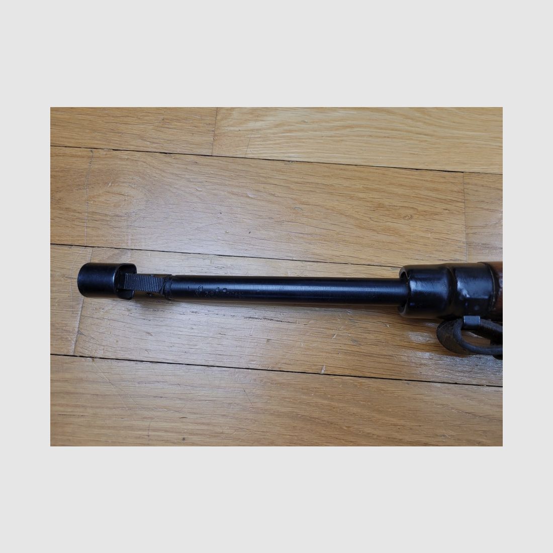 Schönes und seltenes deutsches Selbstladegewehr Walther G43 / K43 – 10 Schuss in 8x57IS – Produktion DUV von 1944 – Nicht monomatrikuliert – Getestet – Schöne Stempel und schönes Holz – Gewehrriemen – „mythische“ Waffe TBE +, Bild 31 von 34