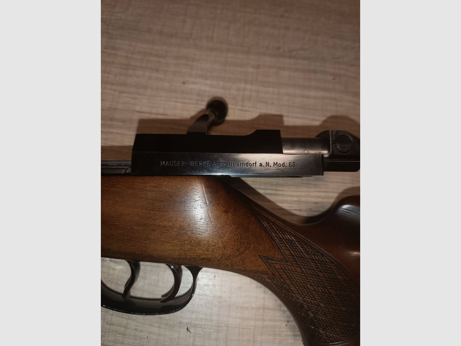 Mauser Modell 66, Baujahr 1968, .30-06 – Zeiss Diavari VM 2,5–10x50 T* auf Schwenkmontage