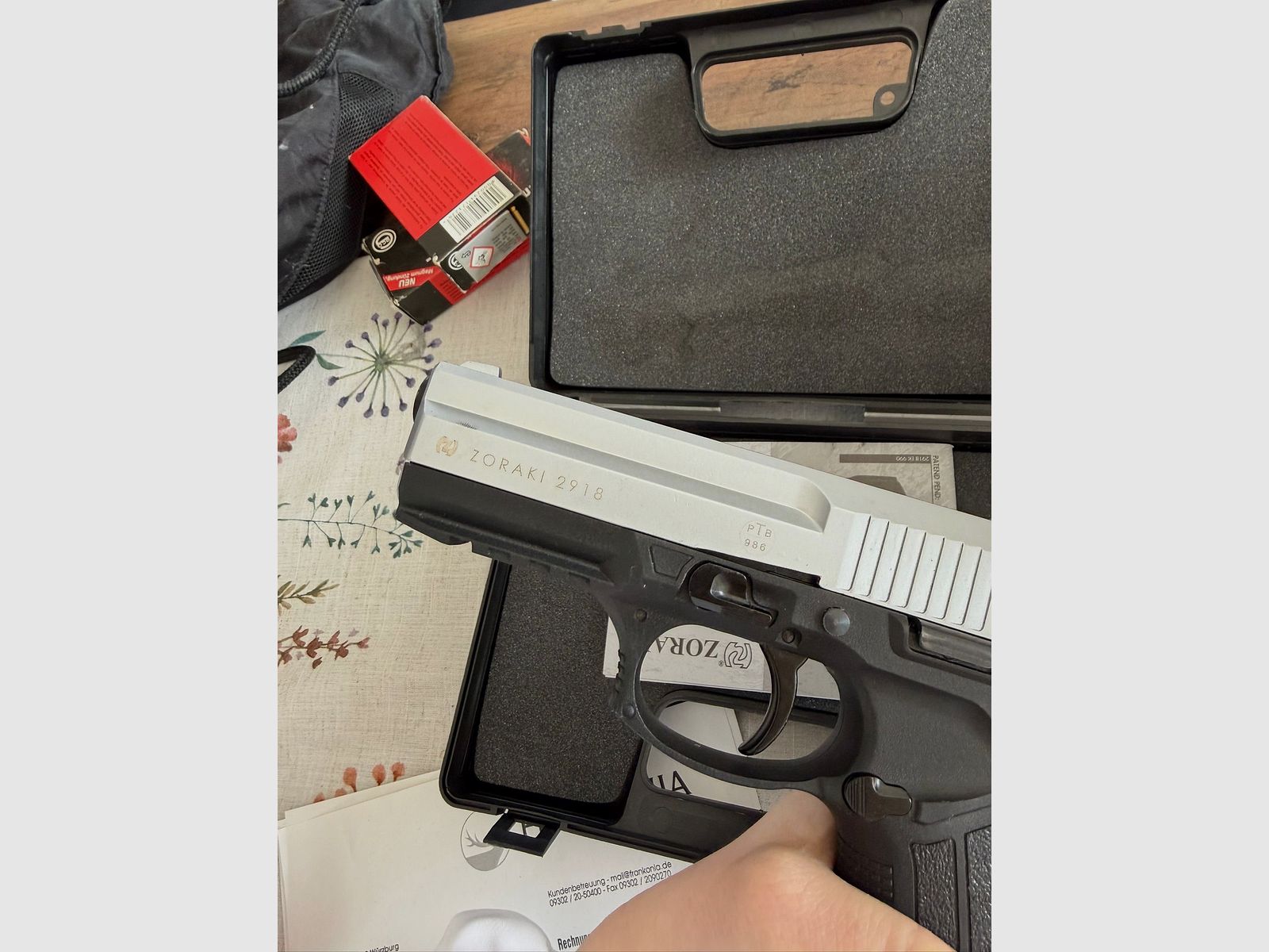 Zoraki Mod 2918 Cal 9mm P.A.K