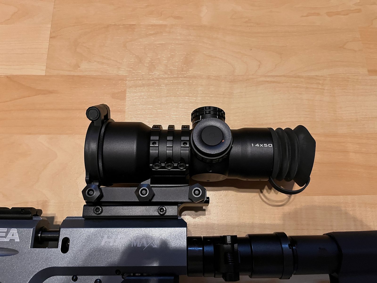 Luftgewehr AEA HPMAX F-Serie inkl. Schalldämpfer und Element Zielfernrohr