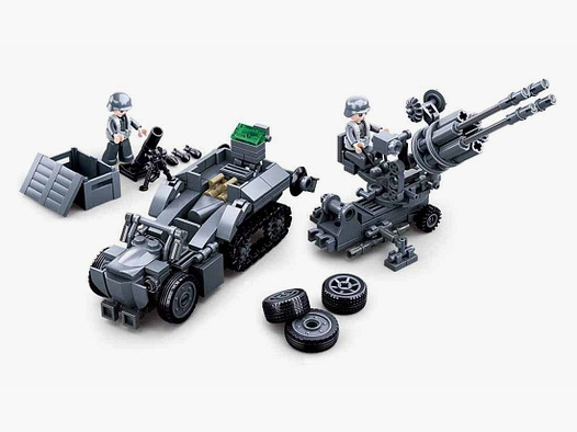 Sluban WWII - German Army 4 in 1