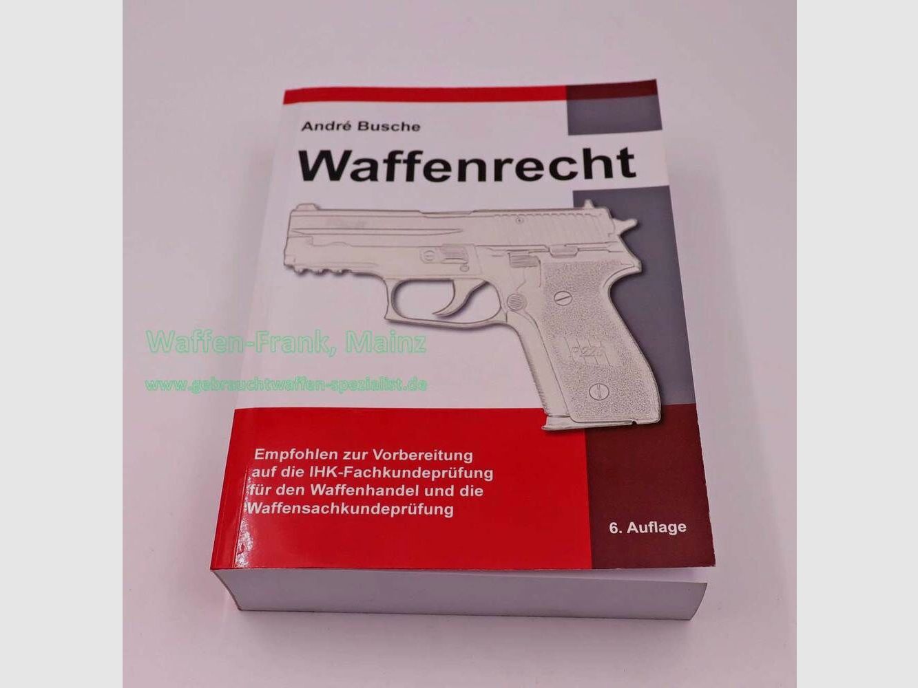 Juristischer Fachverlag Buch Waffenrecht